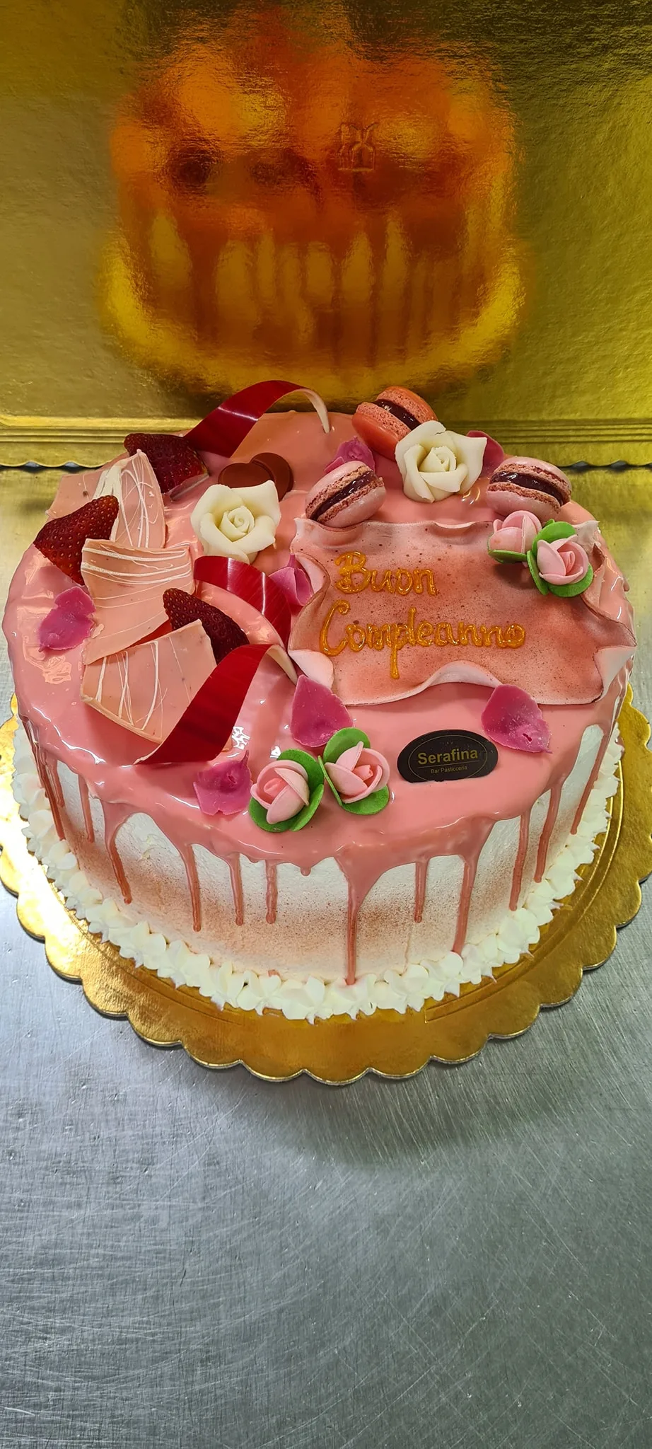 Torta Compleanno Pink 