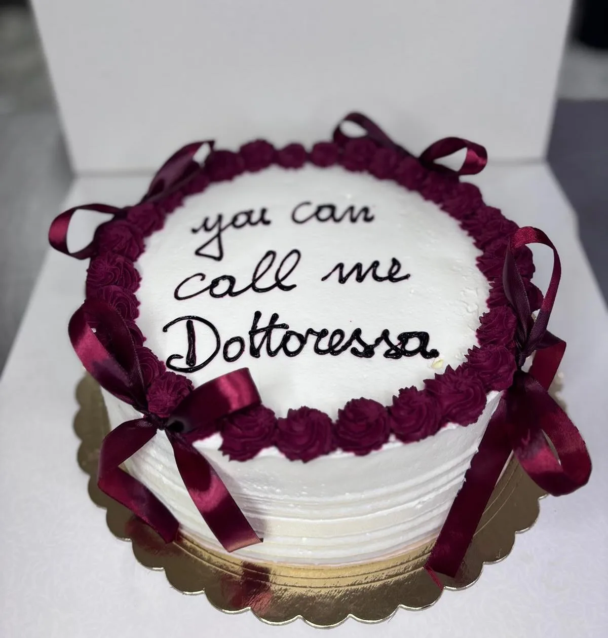 Torta Laurea Dottoressa