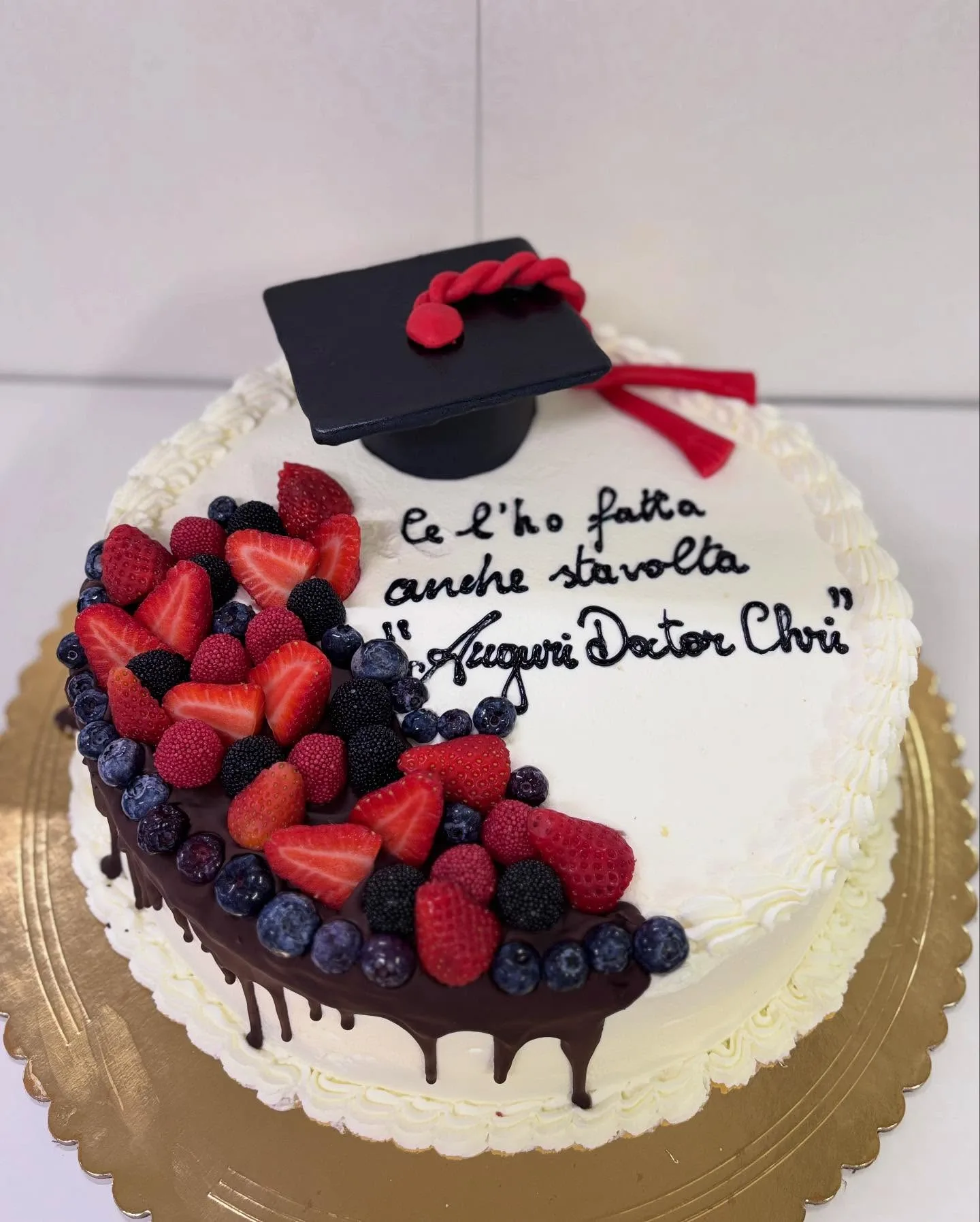 Torta Laurea Dottore