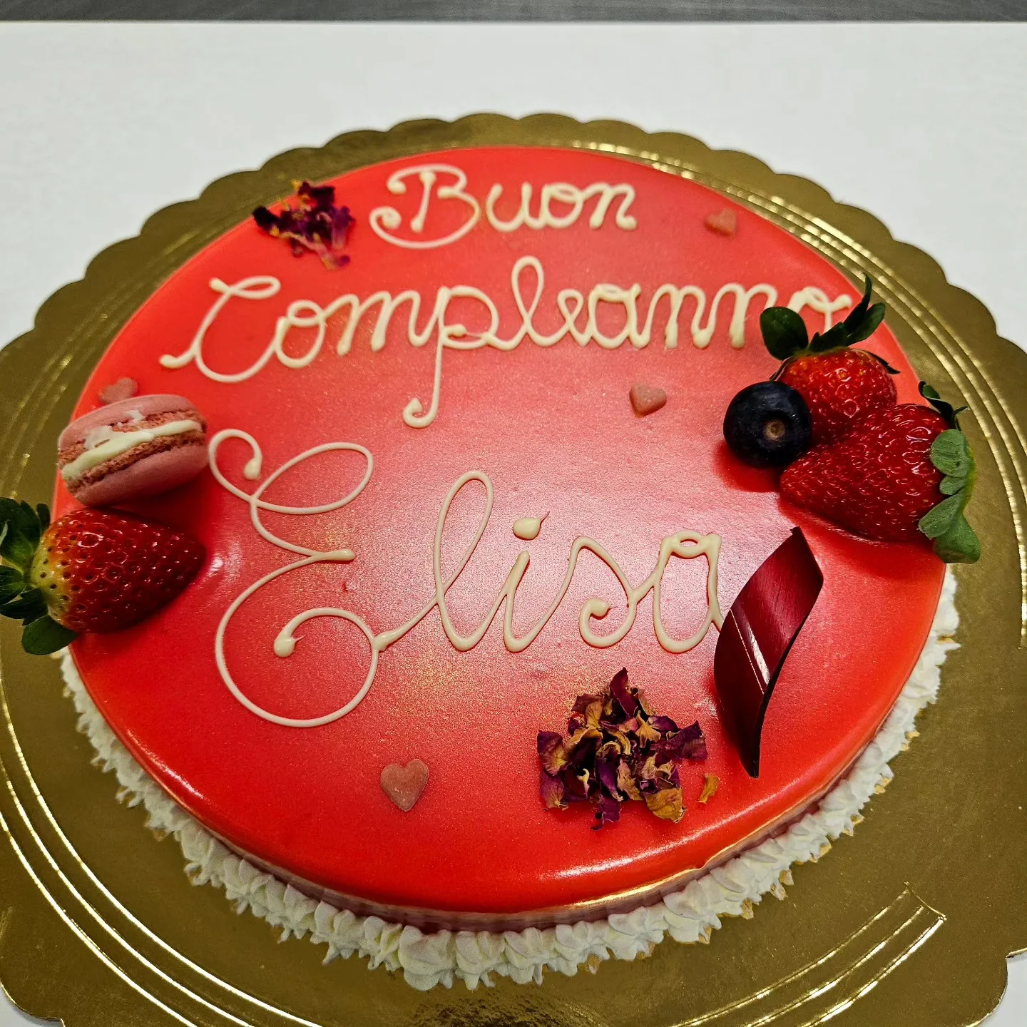 Torta Compleanno Red
